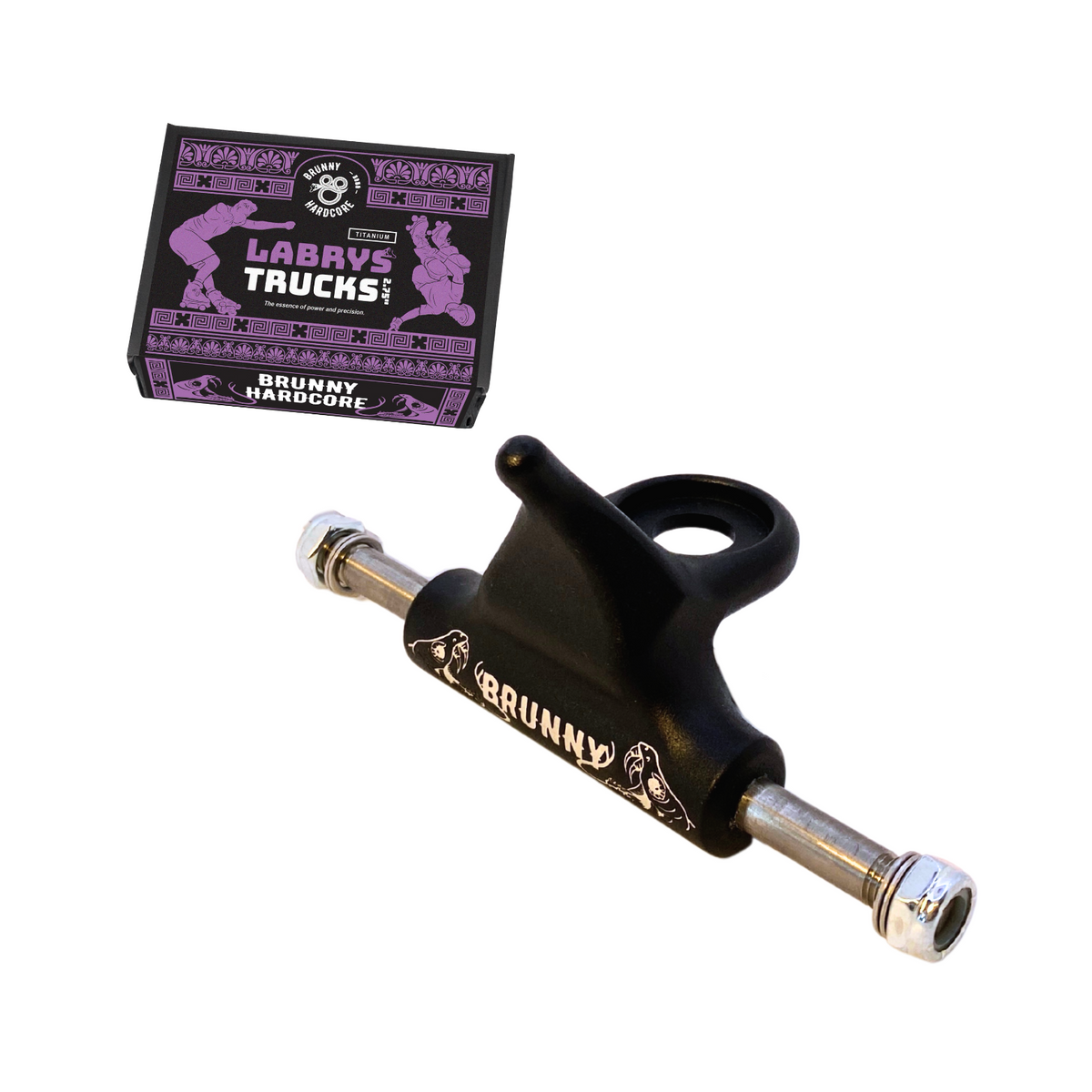 Brunny Hardcore Labrys Titanium Black Trucks – Moxi Shop