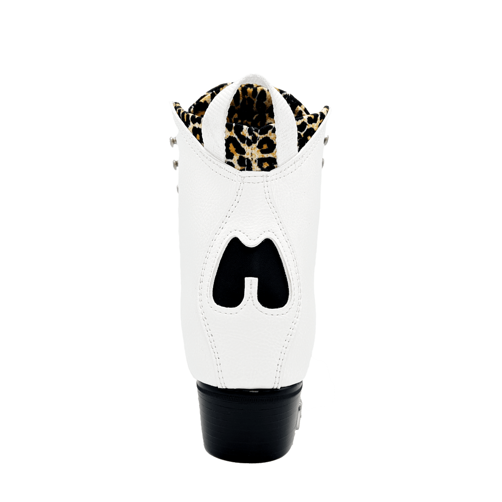Jack 1 - Vegan White (Boot Only, Leopard Lining)