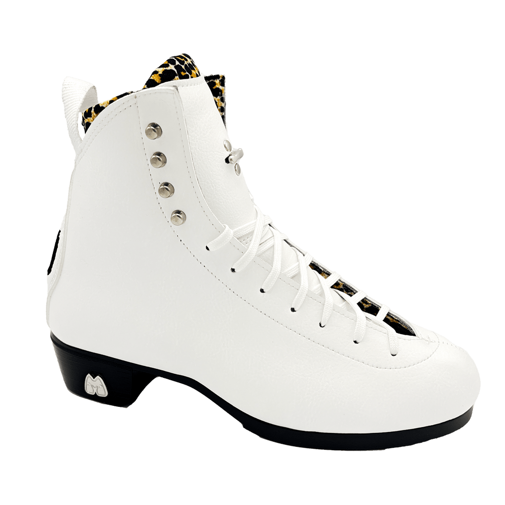 Jack 1 - Vegan White (Boot Only, Leopard Lining)