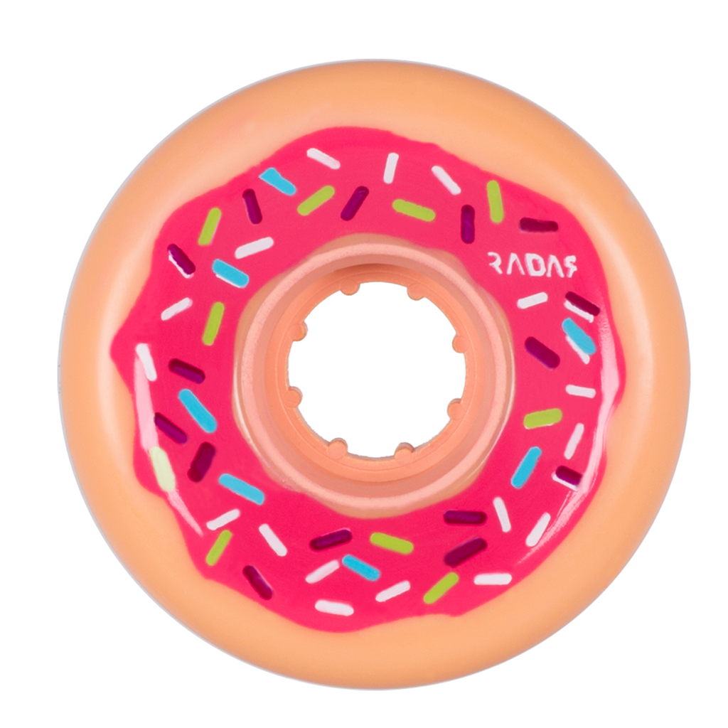 Radar Donut Pink Sprinkle Wheels (4-Pack)