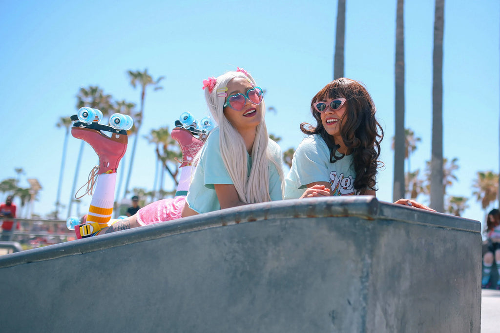Malibu Barbie Roller Skates