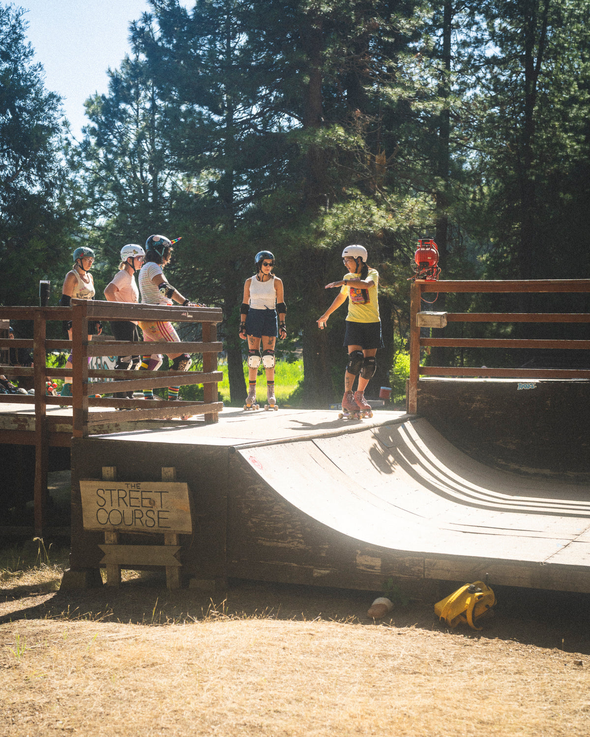 Moxi Roller Skate Camp at Woodward