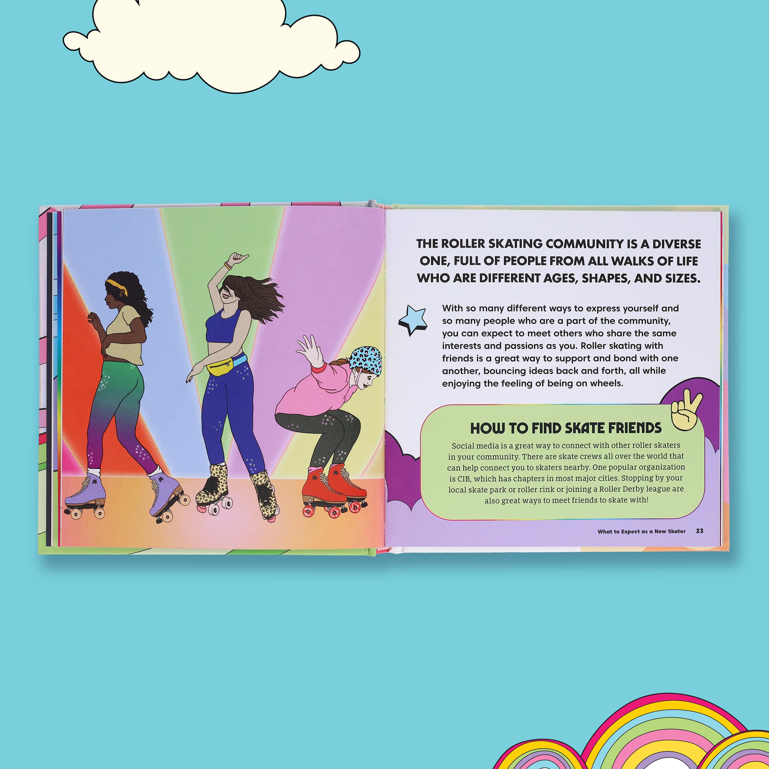 Roler Sacket Book The Little Book of Roller Skating – Moxi Shop
