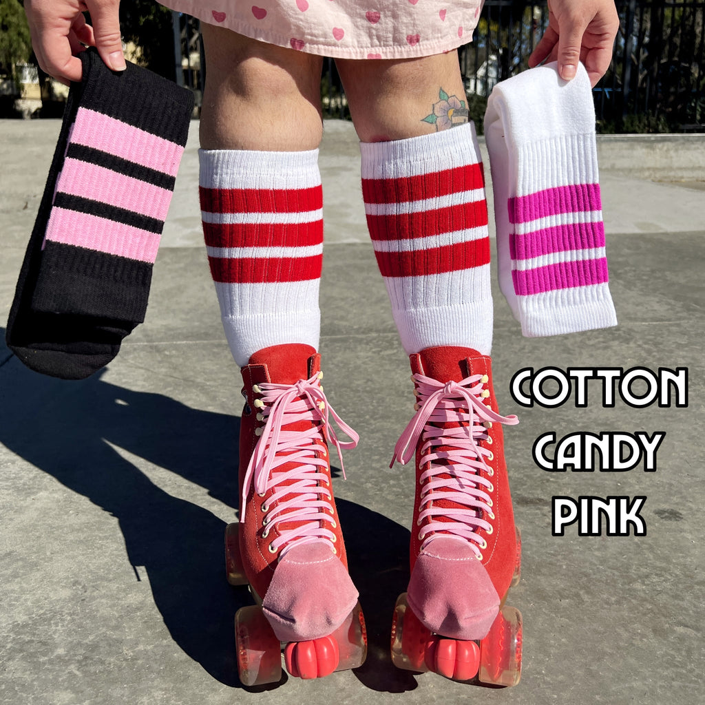 Core Roller Skate Laces by Derby Pink