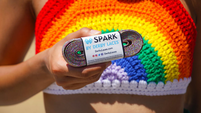 Spark Roller Skate Laces by Derby