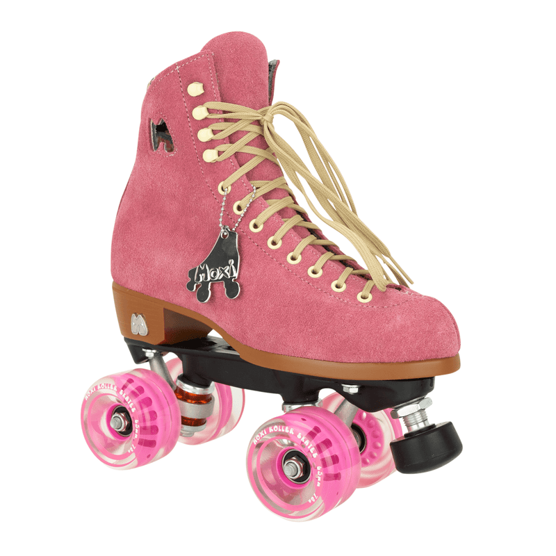 Pink roller skates