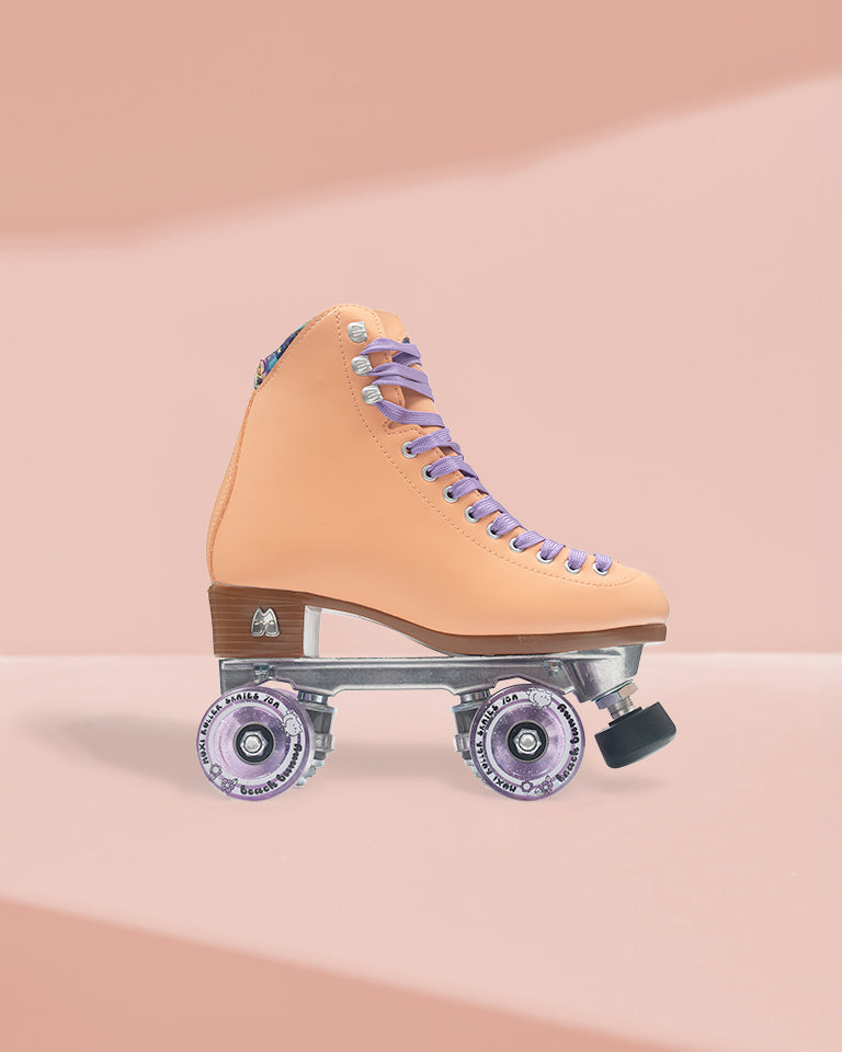 Moxi Beach Bunny Peach Roller Skates