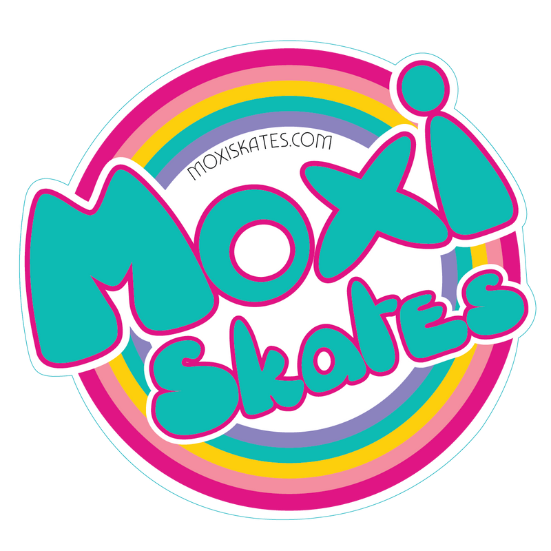 Moxi Rainbow Sticker (3", Vinyl)
