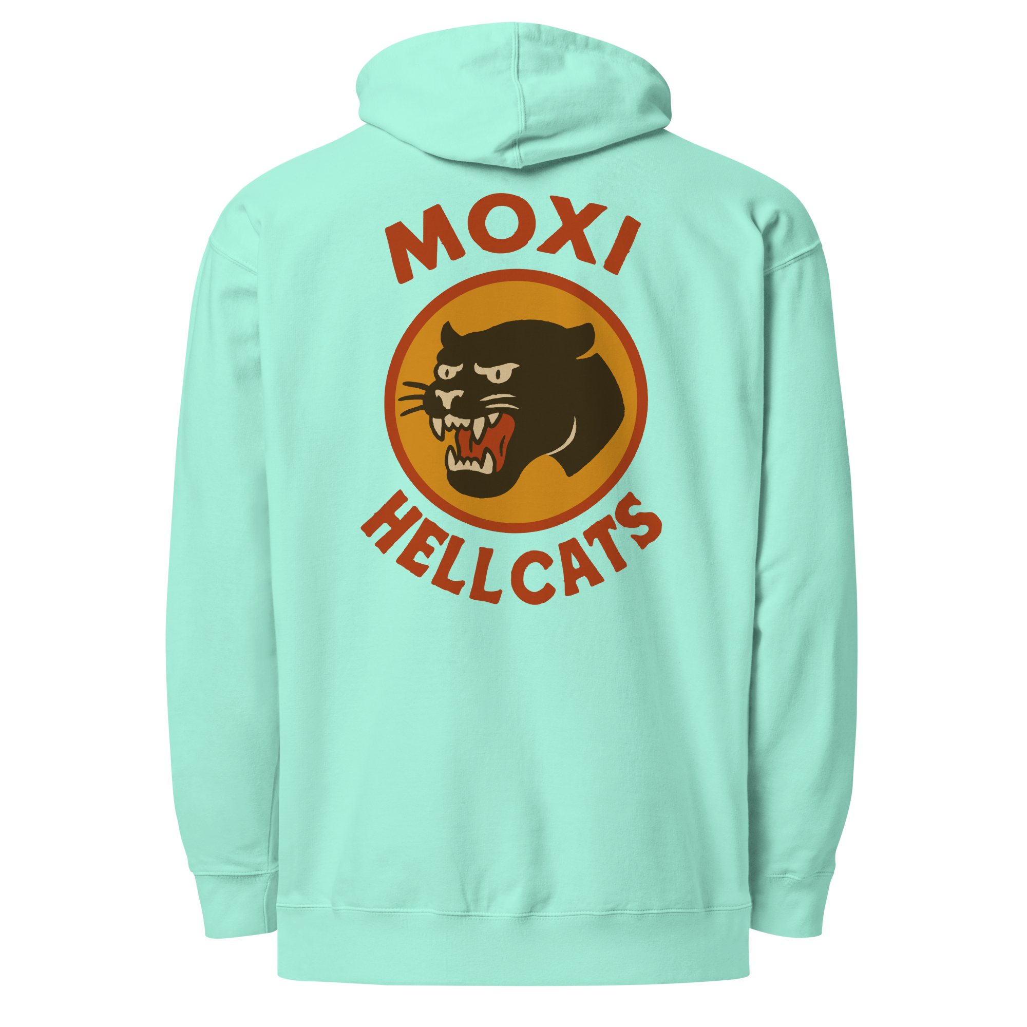 モトラッド　シティーパーカー Moxi Hellcats Lightweight Hoodie – Back Graphic – Moxi Shop
