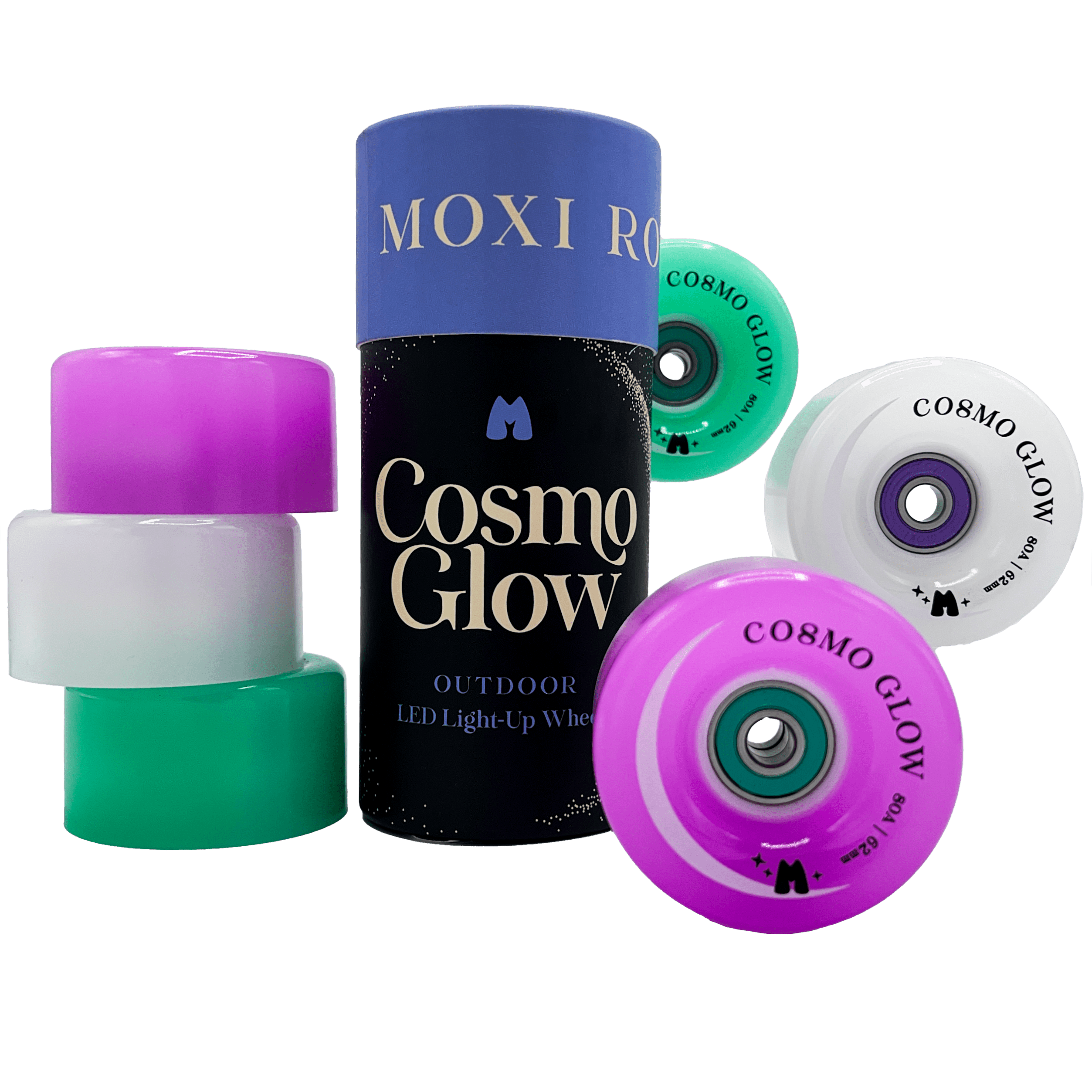 Foranderlig Juster Optøjer Moxi Cosmo Glow Wheels – Moxi Shop