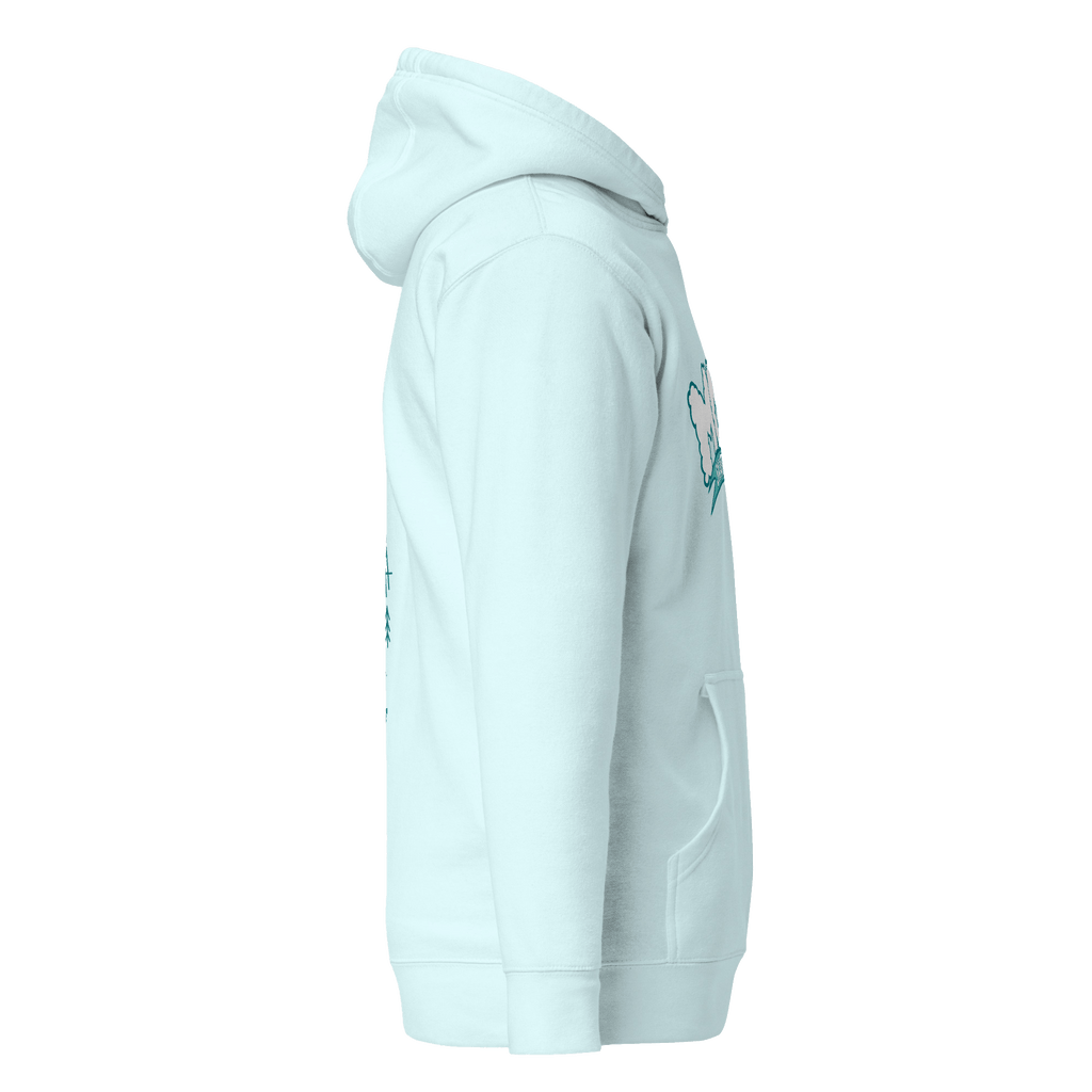 Camp Hoodie light blue