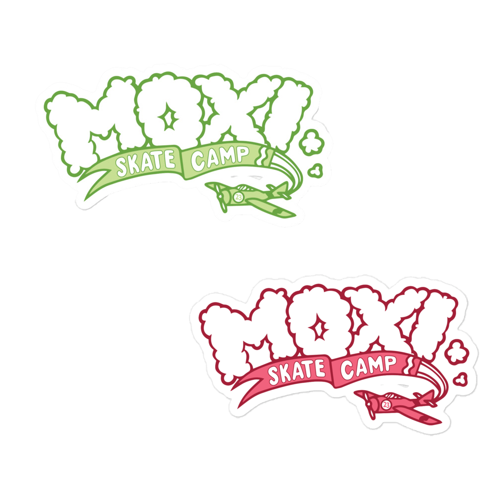 Moxi Camp Sticker 4"