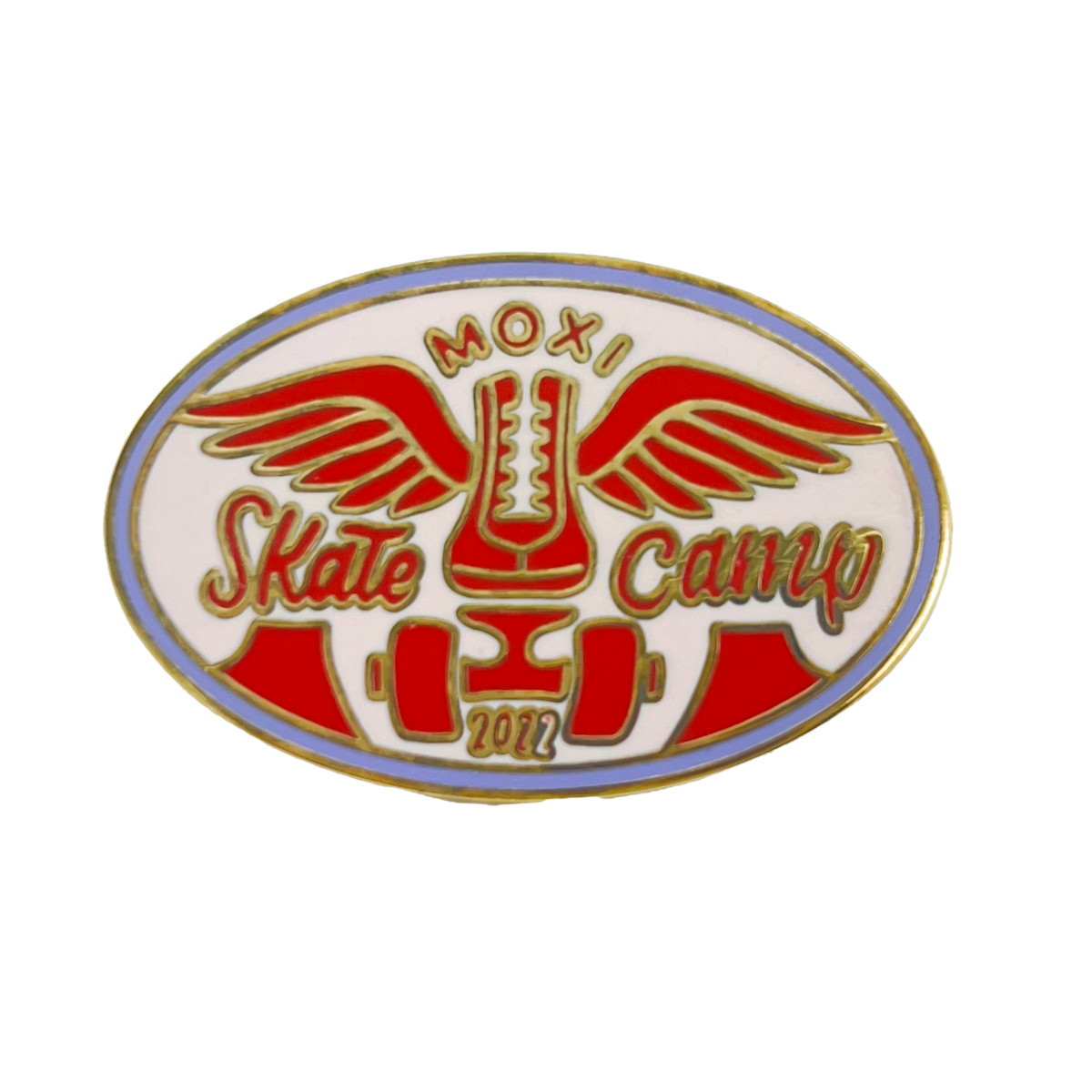 Skate Camp 2022 Souvenir Pin Moxi Shop