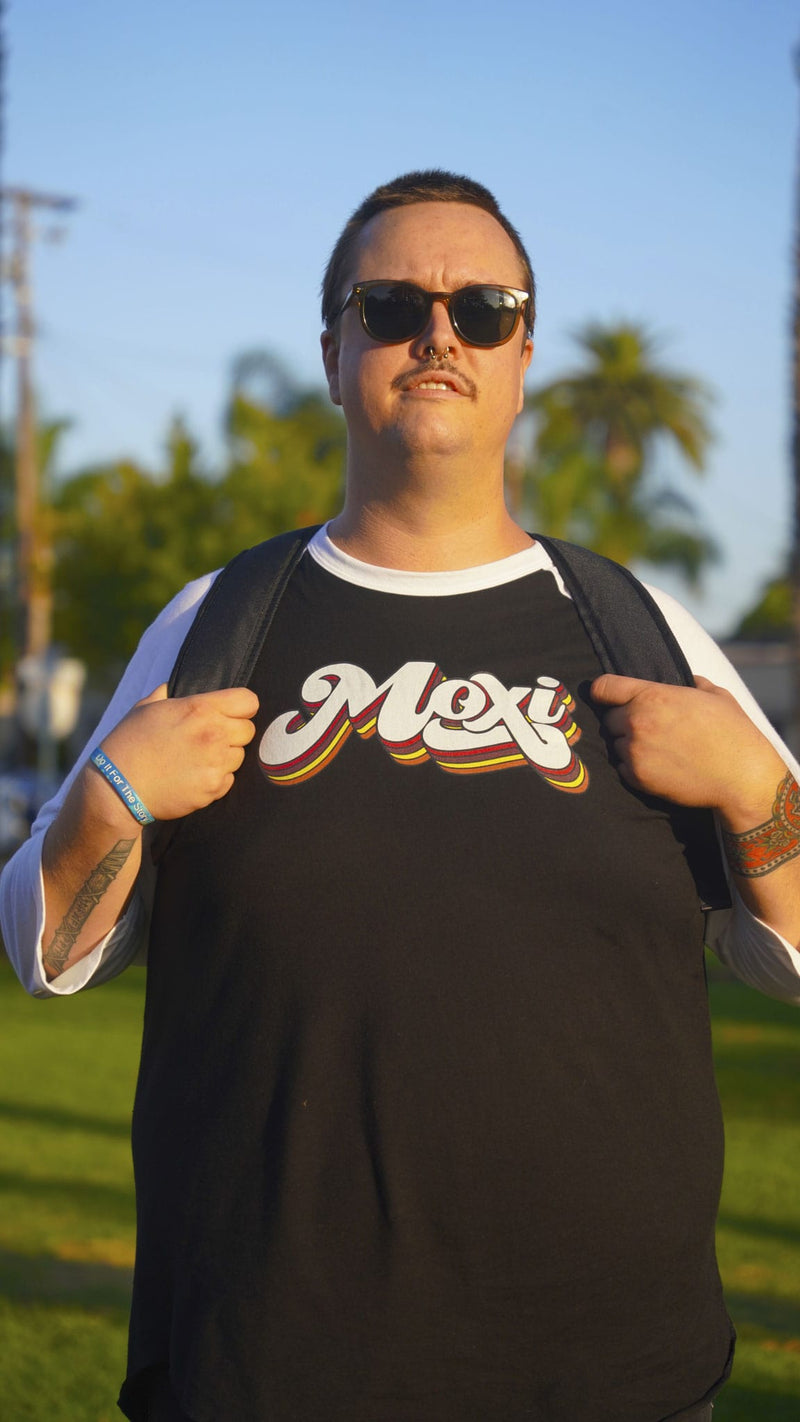 Moxi Spectrum Baseball Tee