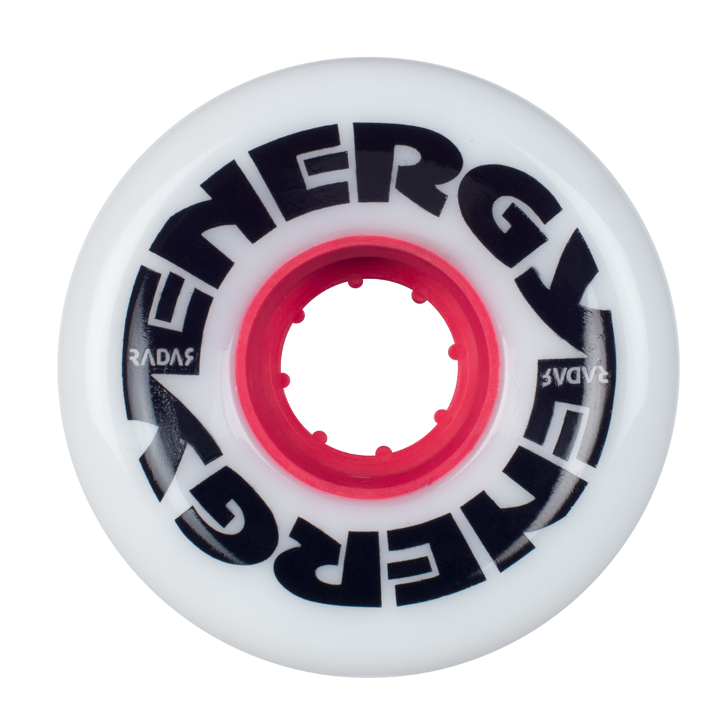 White Radar Energy Wheels (4-Pack)