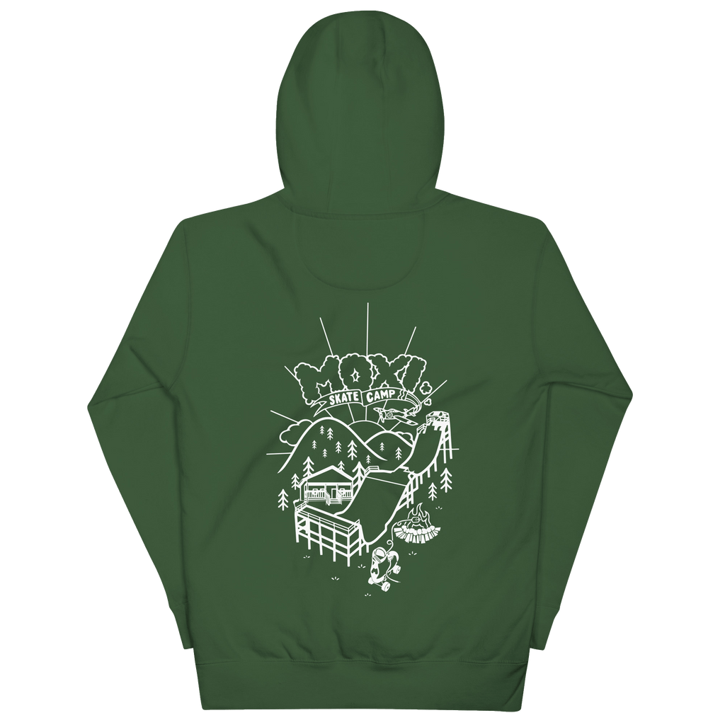 Camp Hoodie dark green