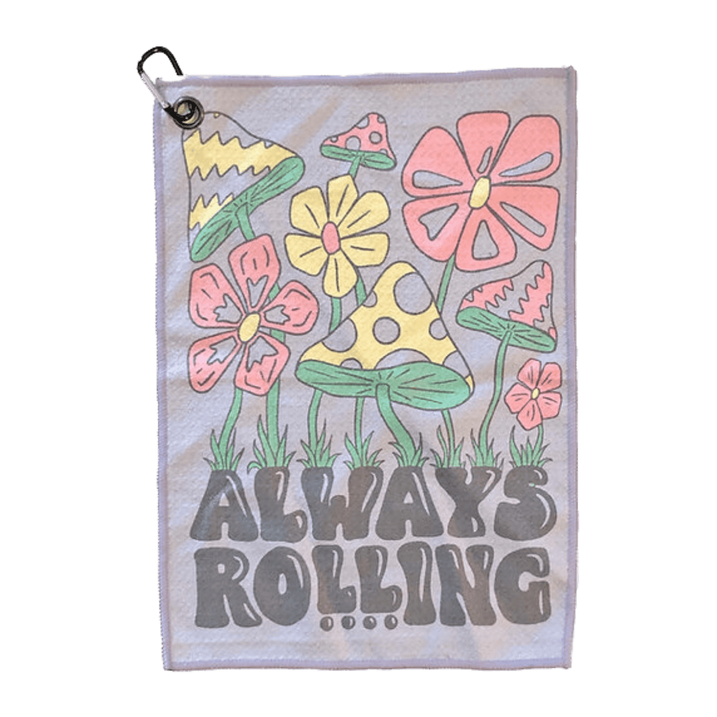 Always Rolling - Sweat Towels with Carabiner