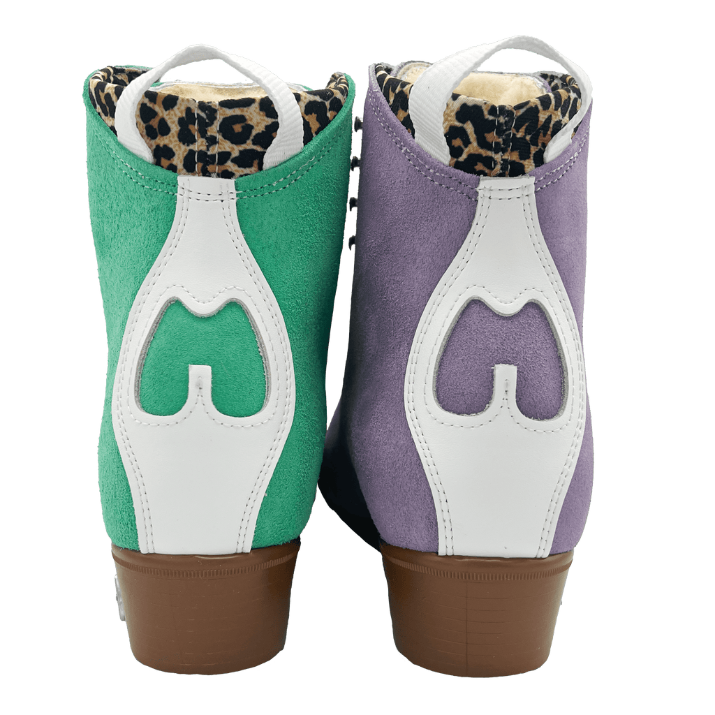 Jack 1 Custom Mismatch - Green Apple and Lilac size 7