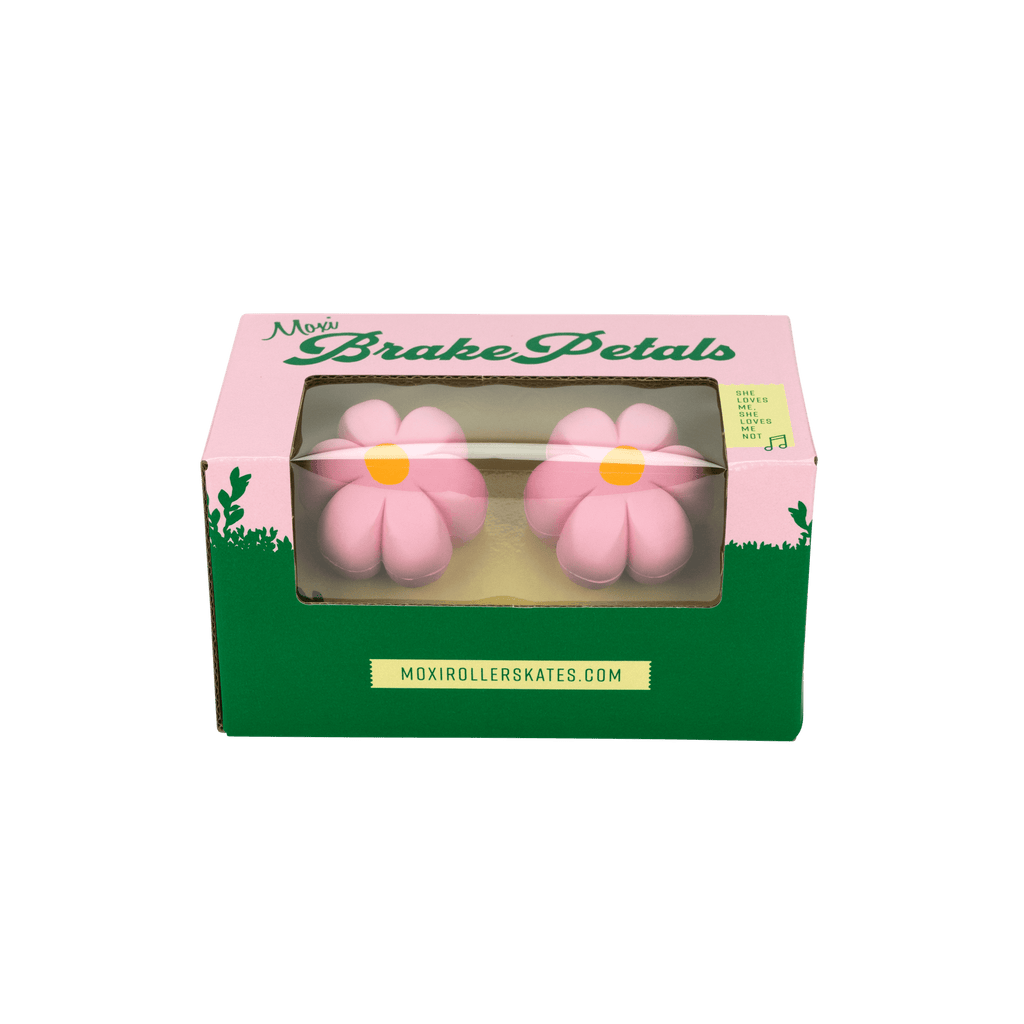 Brake Petals Toe Stops pink box