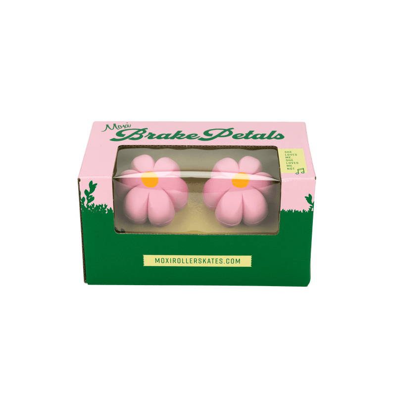 Brake Petals Toe Stops pink box