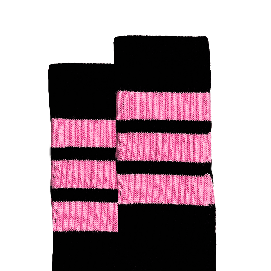 19-Inch Skater Socks - Pink Tube Sock