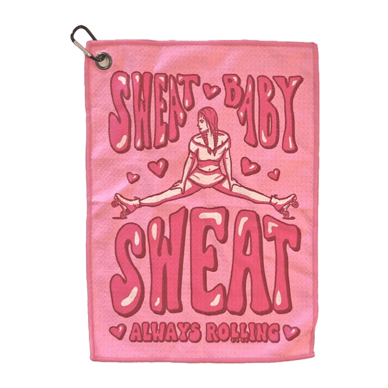 Always Rolling - Sweat Towels with Carabiner