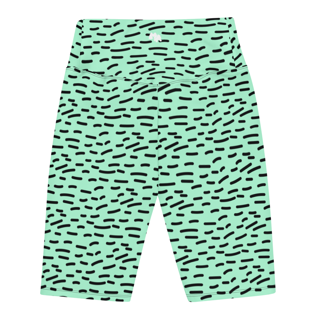 A Dash of 90’s Biker Shorts Aqua Blast