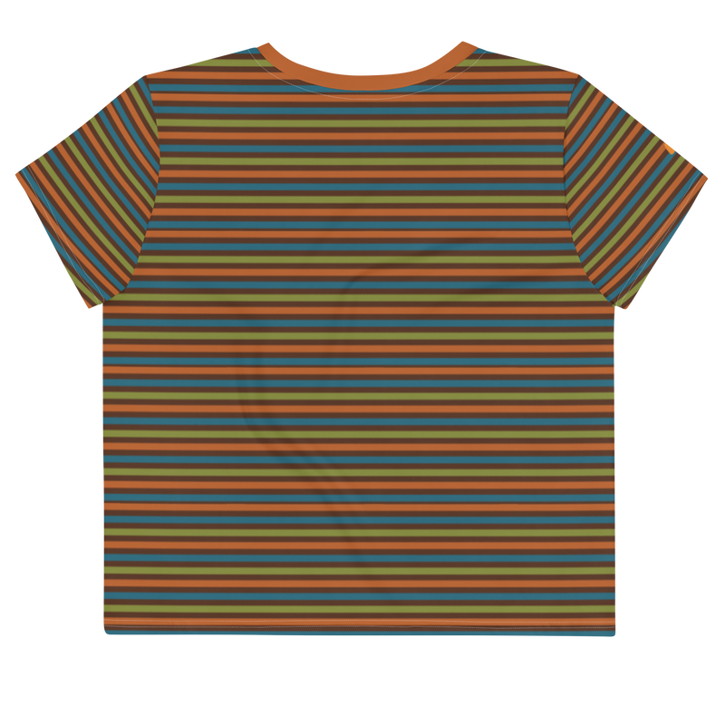 Moxi Spectrum Crop Top (Green)