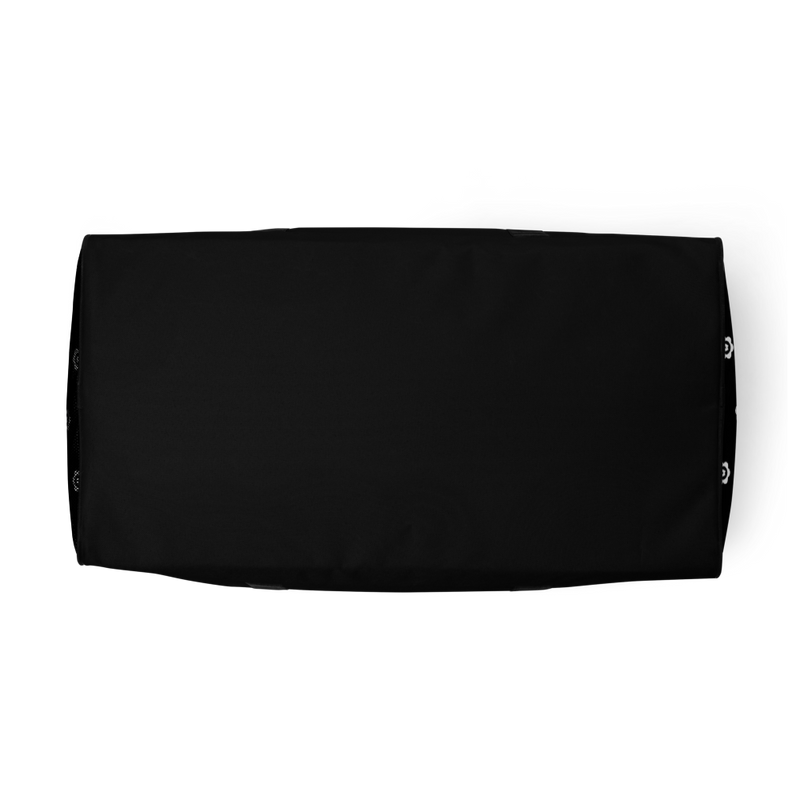 bottom of Bloom Spring Skate-cation Duffle (Black)