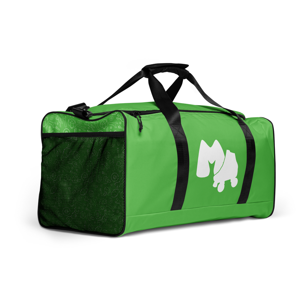 Green apple Skate-cation Duffle