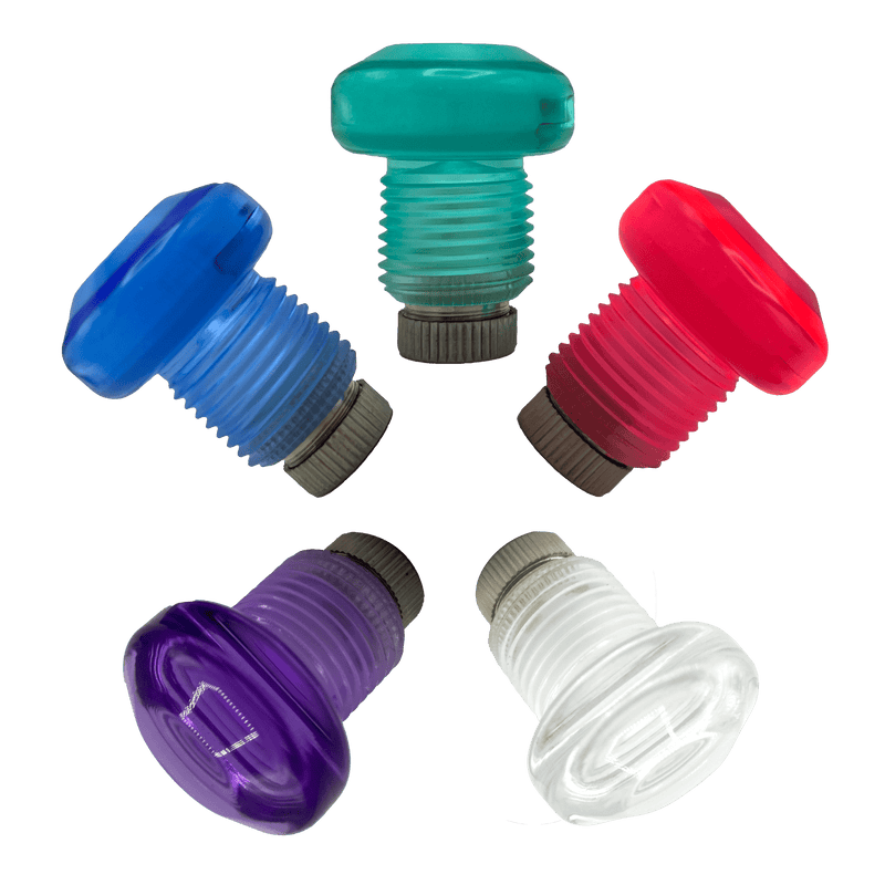 Light Up Teal Jammerz - Light Up Jam Plugs