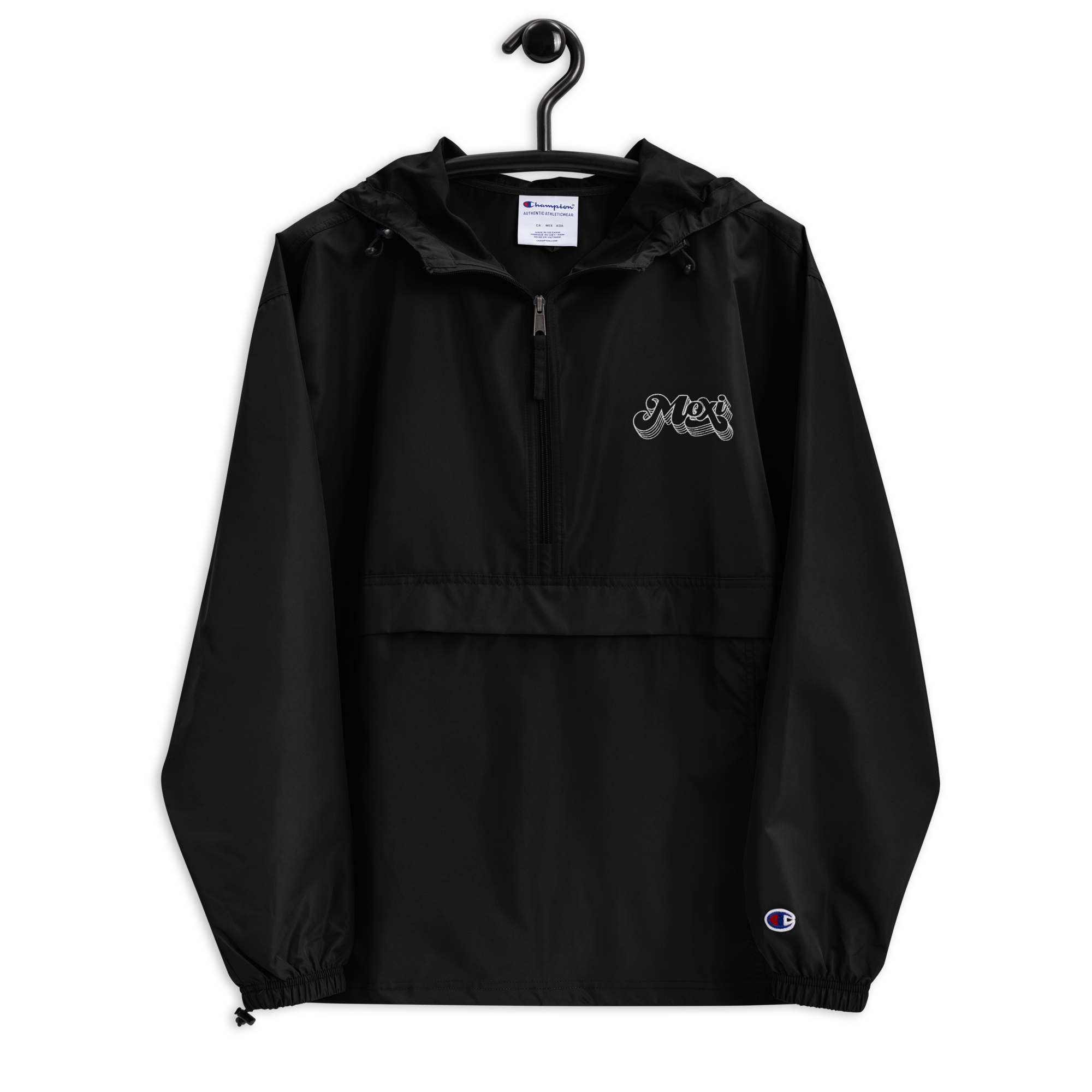 Moxi Champion Packable Jacket (Black) Moxi Shop