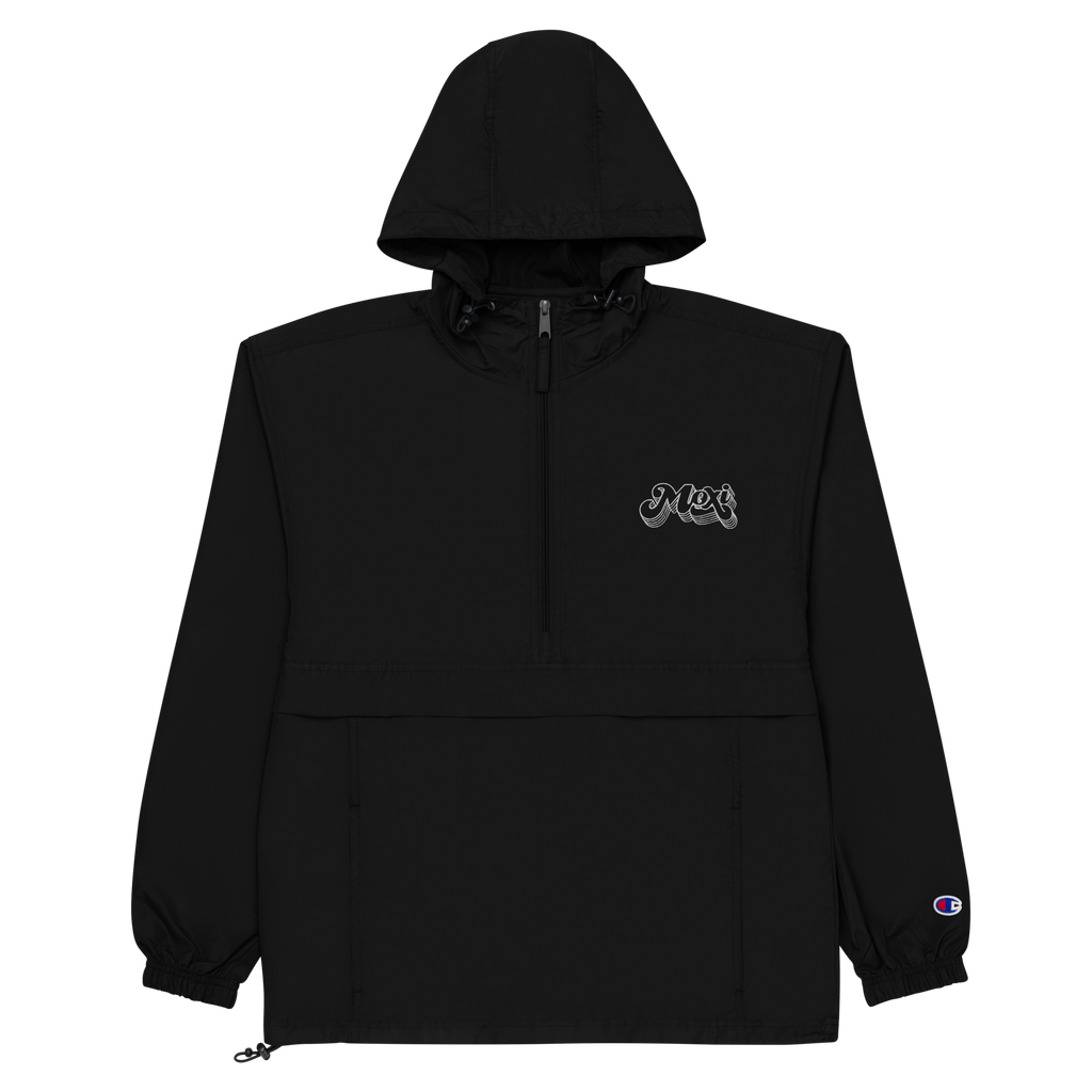 Moxi Champion Packable Jacket (Black)