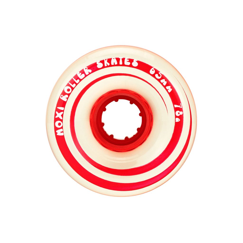 Poppy Red Moxi Gummy Wheels (4-Pack)
