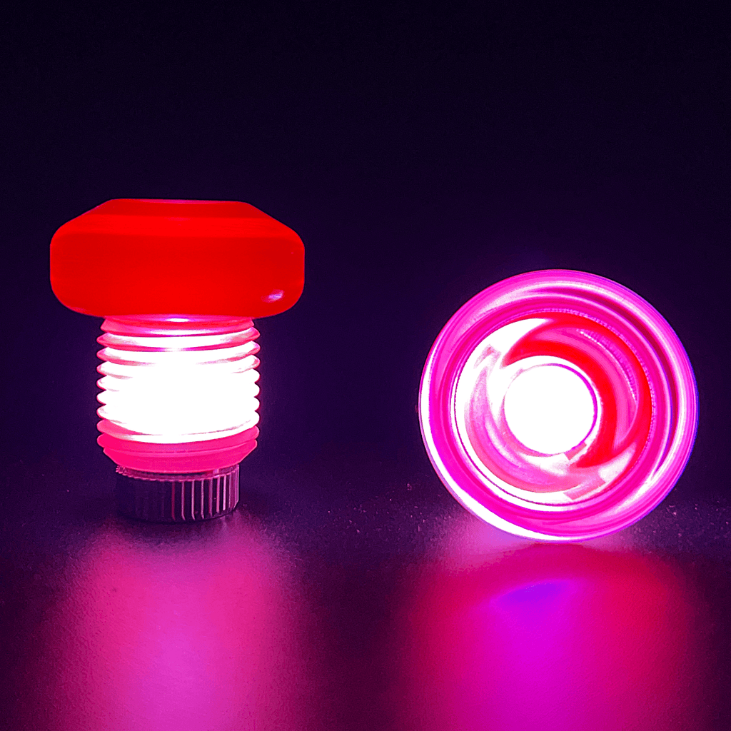 Light Up Hot Pink Jammerz - Light Up Jam Plugs