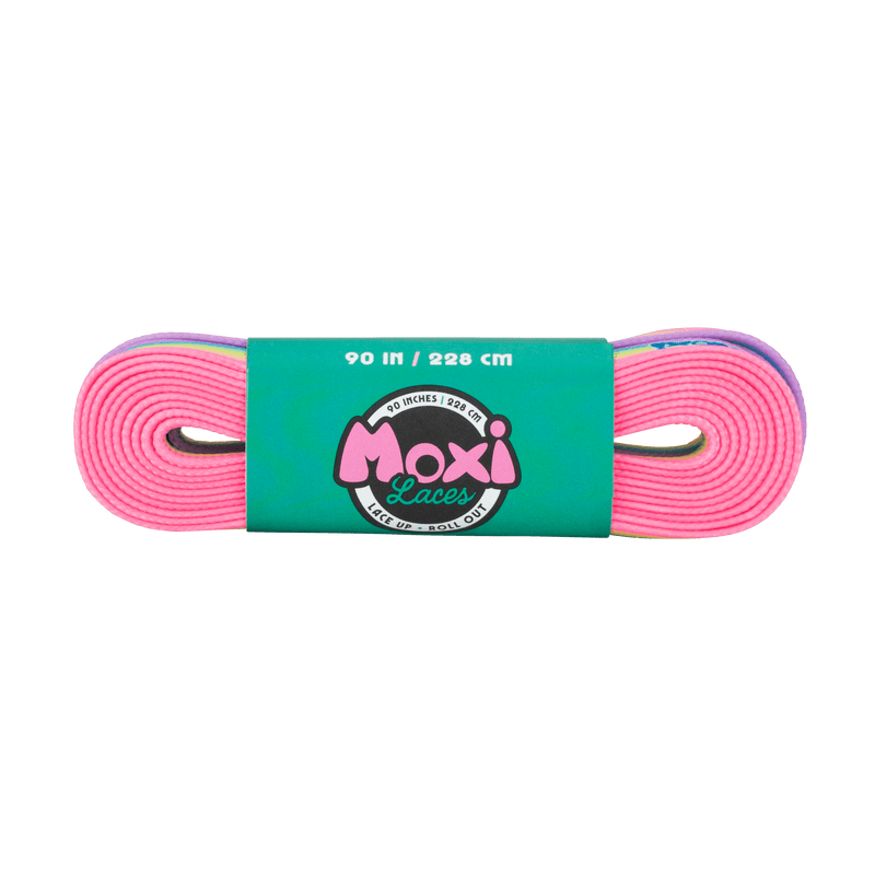 Rainbow Moxi x Derby Laces
