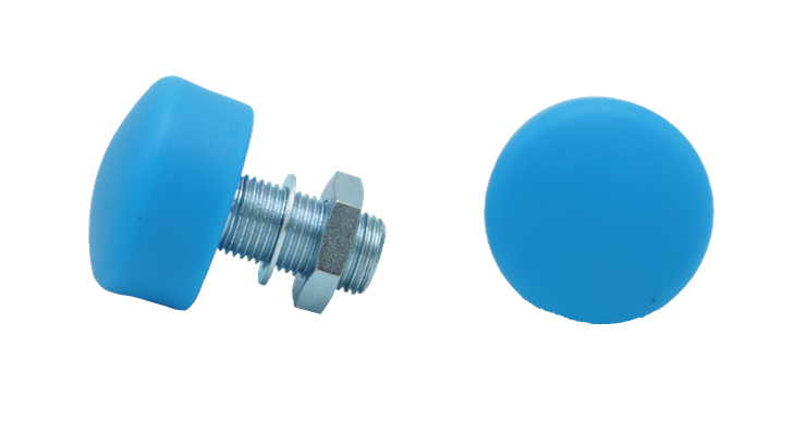Blue Rainbow Rider Replacement Toe Stops