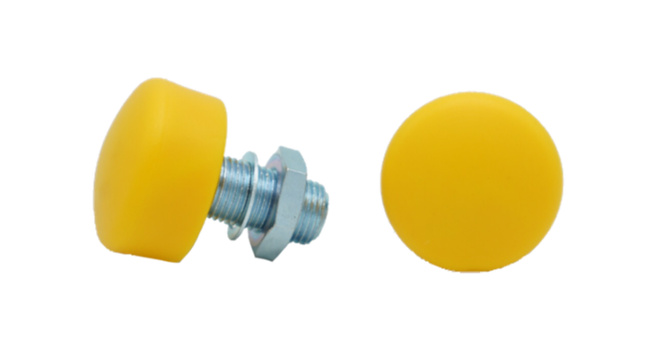 yellow Rainbow Rider Replacement Toe Stops