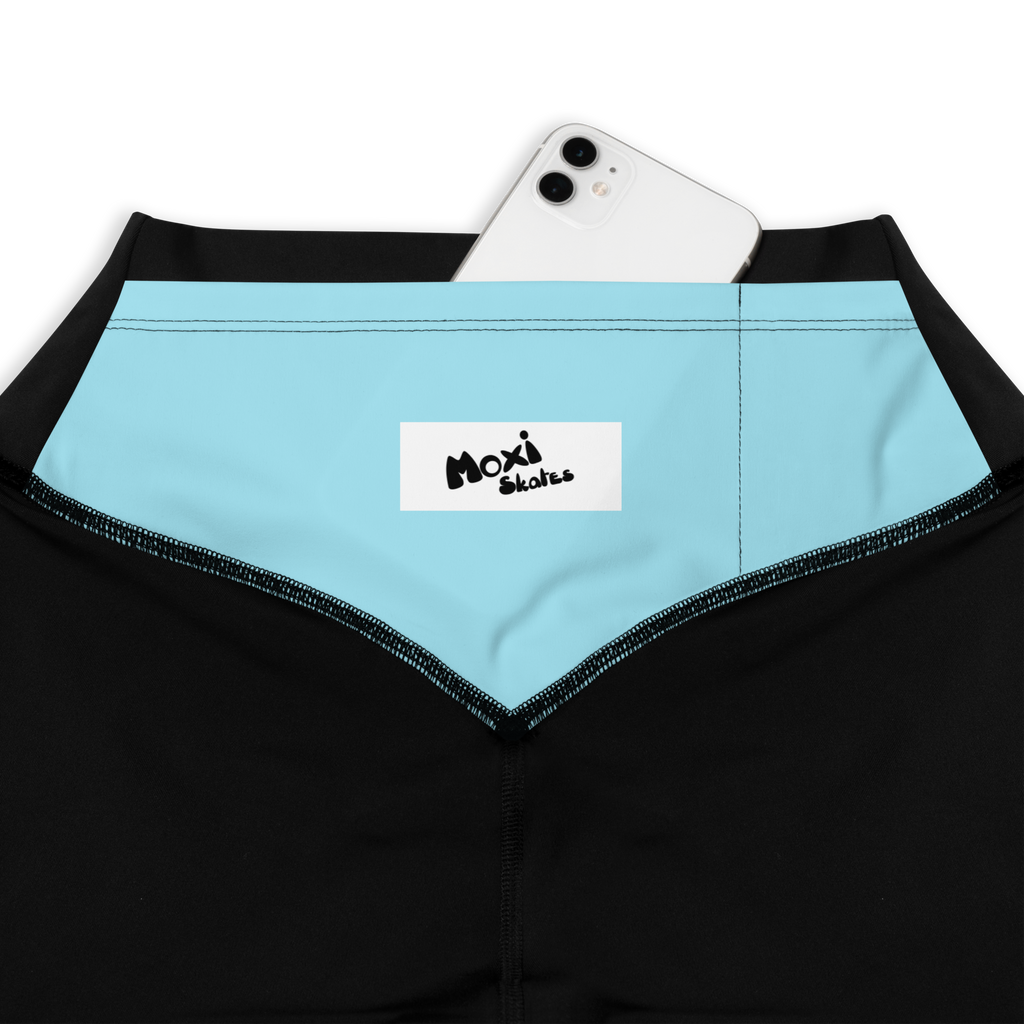 A Dash of 90’s Leggings (Aqua Blast)