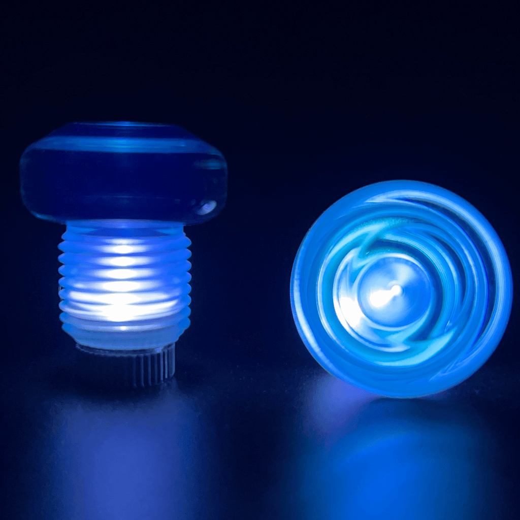 Light Up Royal Blue Jammerz - Light Up Jam Plugs